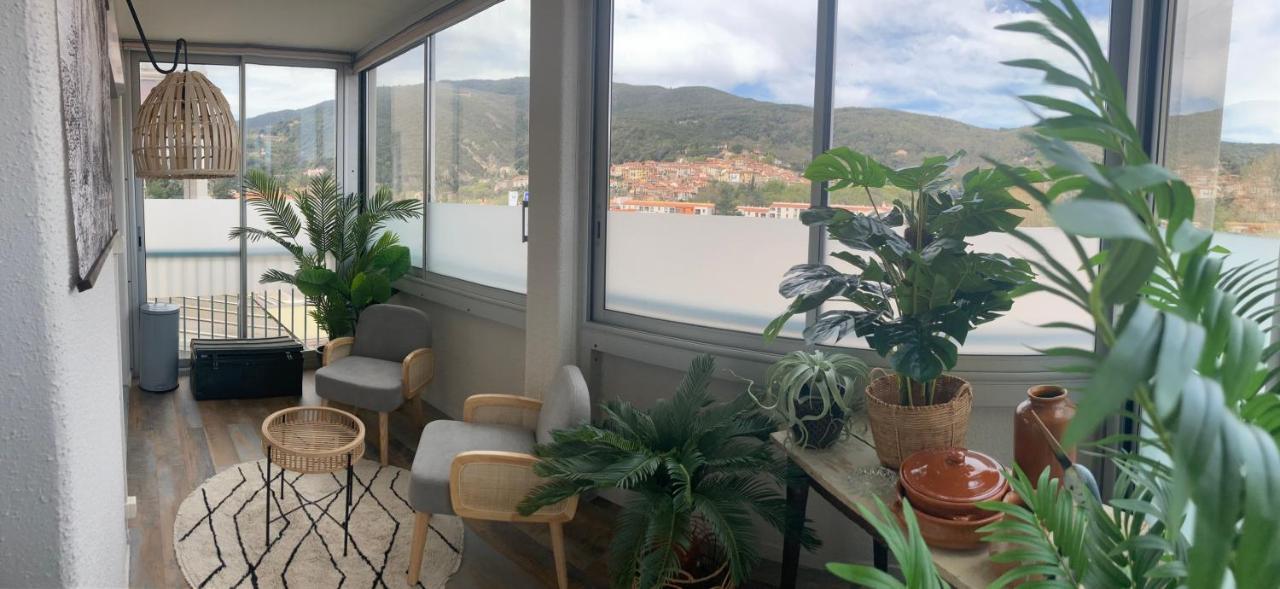 Un Havre De Detente Classe 3 Avec Parking Et Vue Montagne Amelie-les-Bains-Palalda Luaran gambar